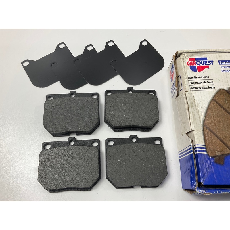 Carquest BD114 Front Brake Pads - 1980-1983 Toyota Pickup RWD (2WD ONLY)