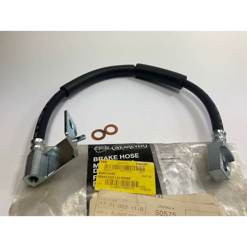 Carquest BHA620698 Rear Left Driver Side Brake Hose