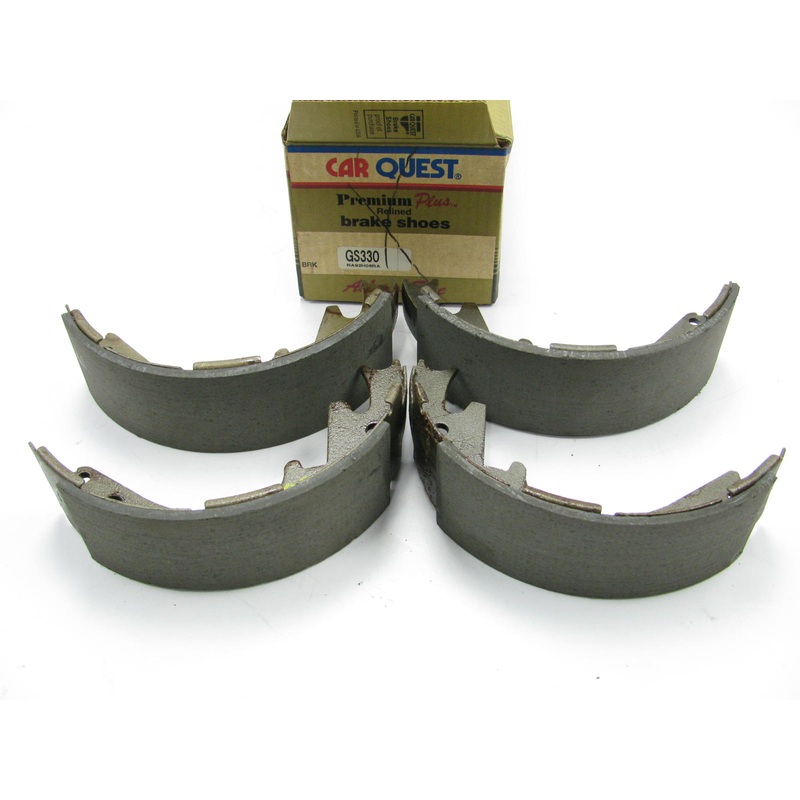 Carquest GS330 Relined Drum Brake Shoes - Front