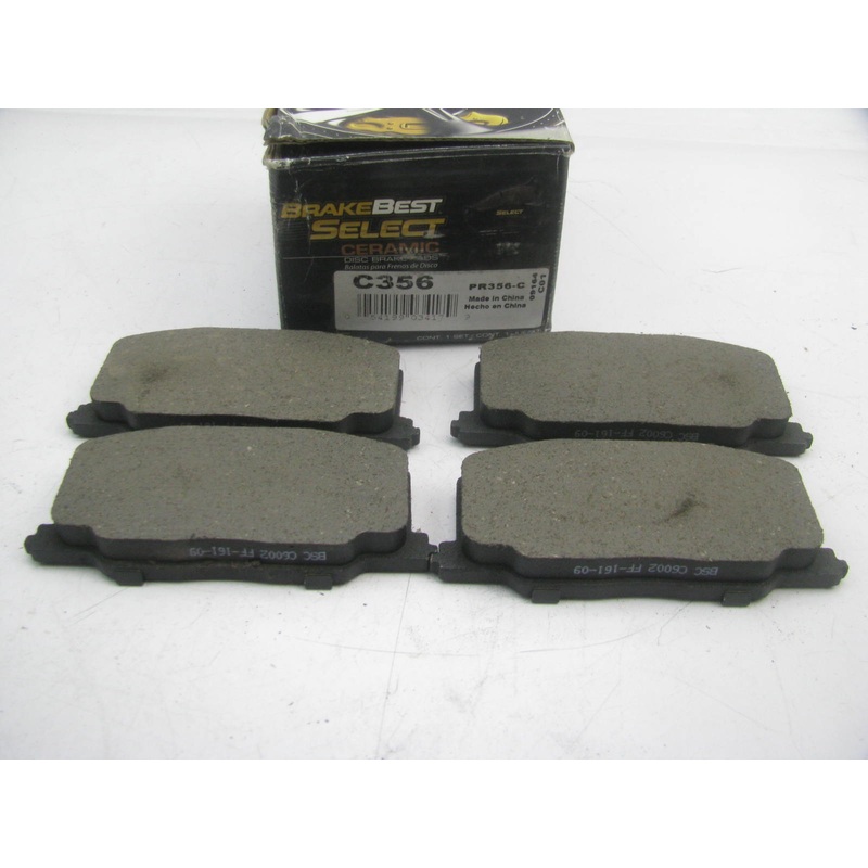 Brakebest C356 Front Disc Brake Pad Set - Ceramic