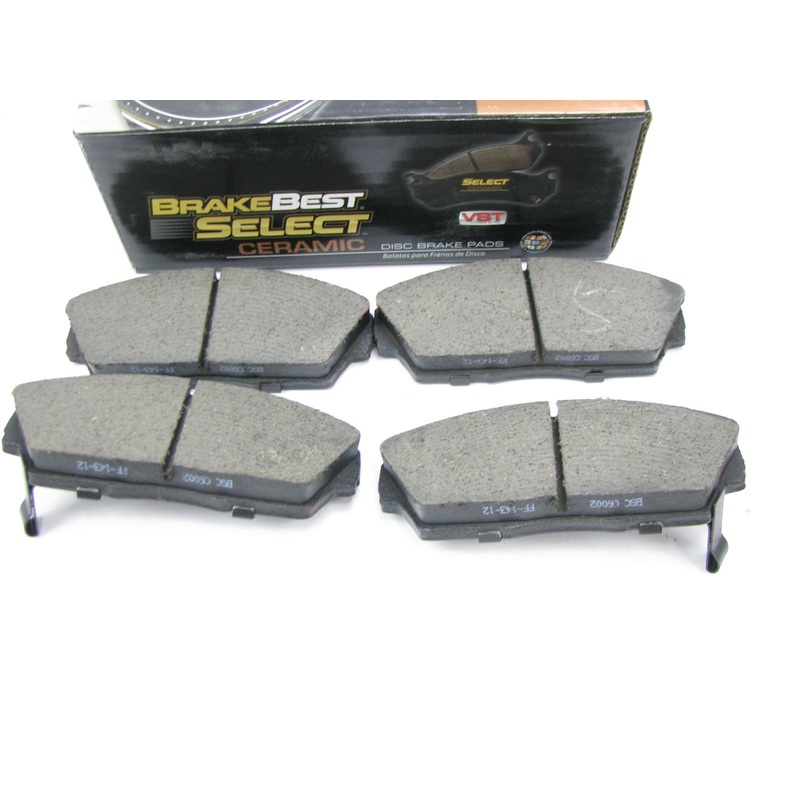 Brakebest C409 Ceramic Disc Brake Pad Set - Front