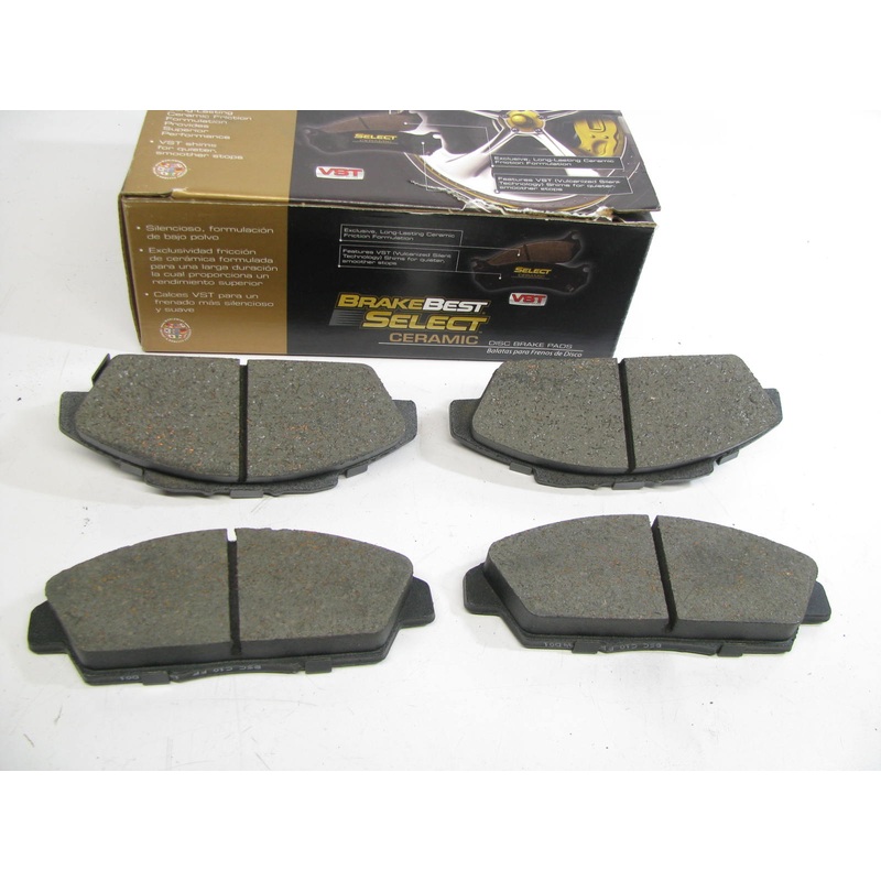 Brakebest C496 Front Disc Brake Pads For 1990-1993 Honda Accord