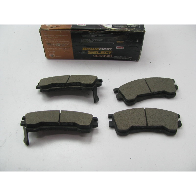 Brakebest C637 Ceramic Disc Brake Pad Set - Front