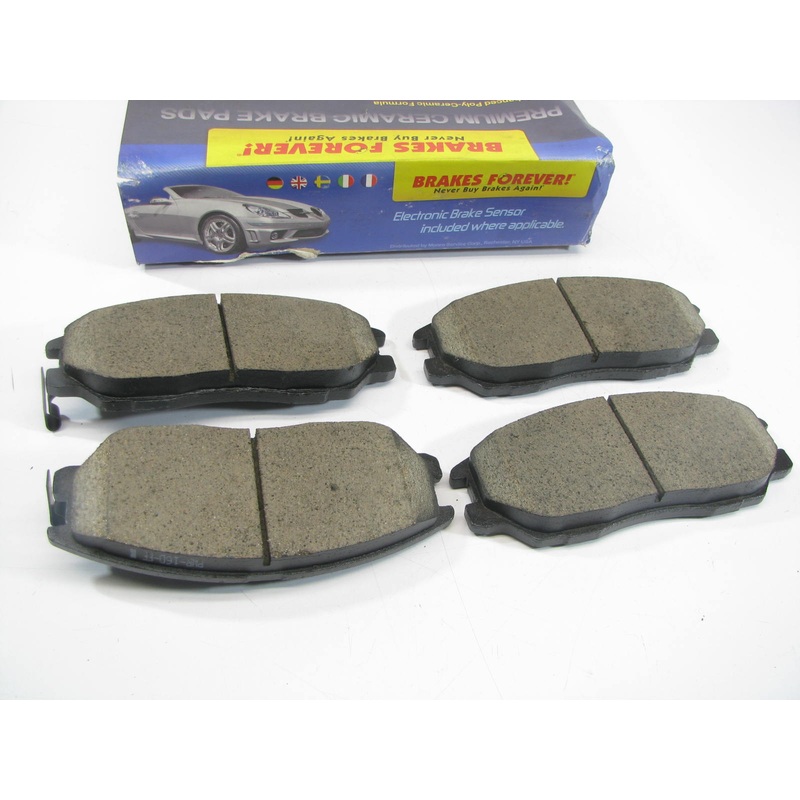 Brakes Forever D1013CP Front Ceramic Brake Pads For 2004-05 XG350 2004-06 Amanti