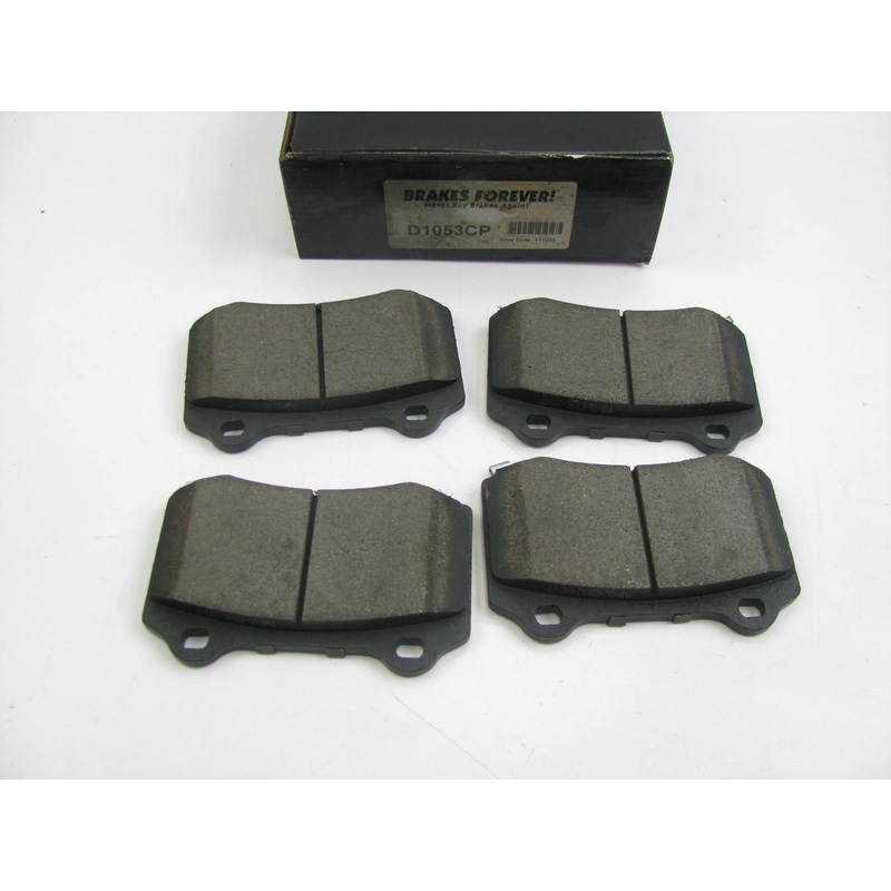 Brakes Forever D1053CP Ceramic Disc Brake Pad Set - Rear