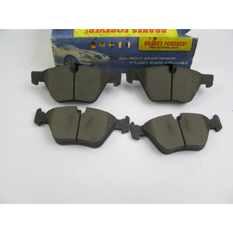 Brakes Forever D1061CP Ceramic Disc Brake Pad Set - Front