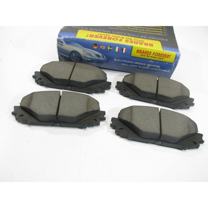 Brakes Forever D1628CP Front Ceramic Brake Pads For 2012-2016 Toyota Yaris