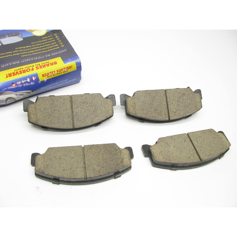 Brakes Forever D273CP Premium Ceramic Disc Brake Pads- Front