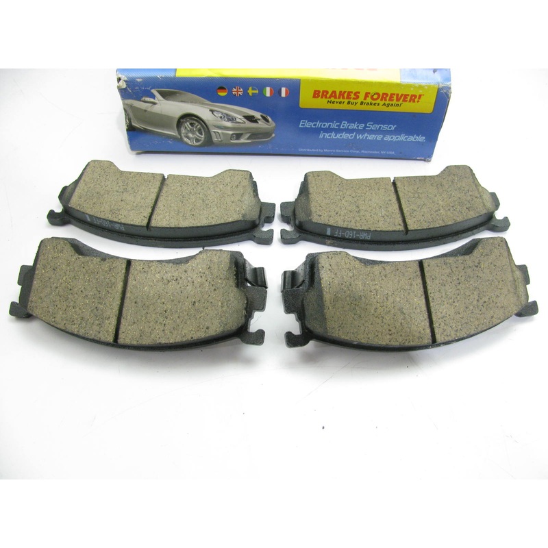 Brakes Forever D637CP Ceramic Disc Brake Pads - Front
