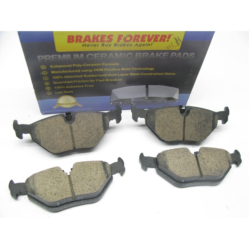 Brakes Forever D763CP Rear Ceramic Disc Brake Pads