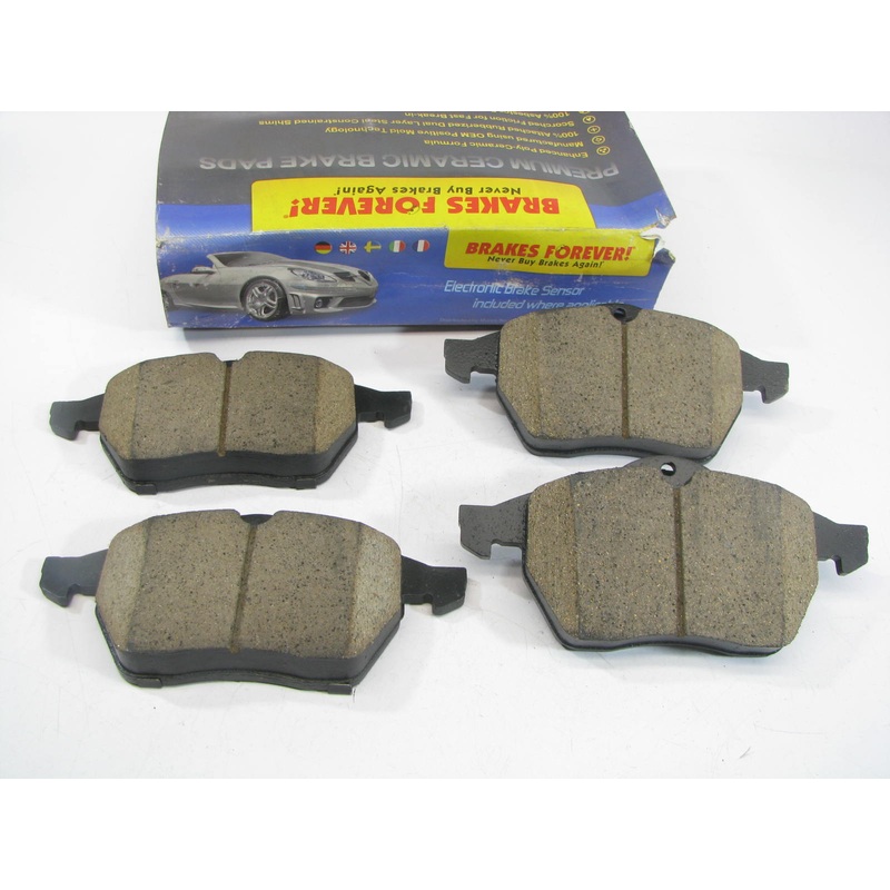 Brakes Forever D800CP Front Ceramic Brake Pads 1997-1998 Saab 900 1999-00 9-3