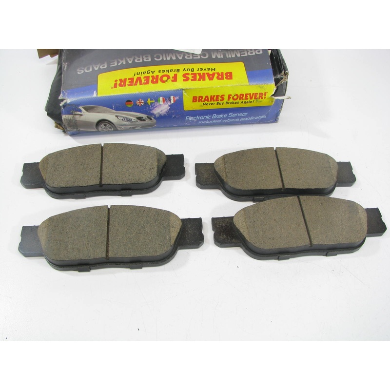 Brakes Forever D805CP Ceramic Disc Brake Pads - Front