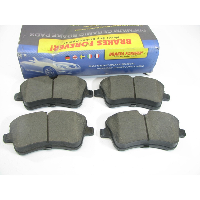 Brakes Forever D872CP Ceramic Brake Pads Set - Front