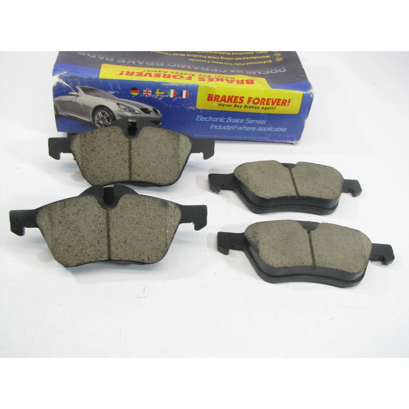 Brakes Forever D939CP Front Ceramic Disc Brake Pads For 2002-2010 Mini Cooper