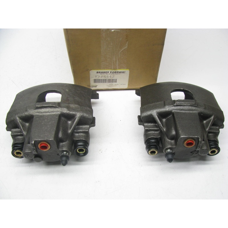 Brakes Forever FRP4642 Remanufactured Disc Brake Calipers - Front