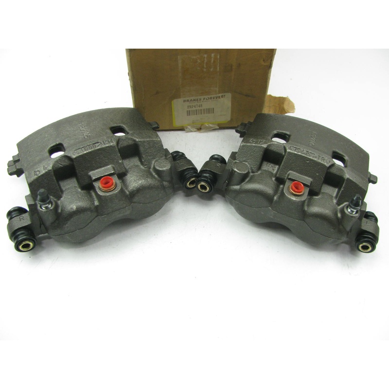 Brakes Forever FRP4748 Remanufactured Disc Brake Caliper Set - Rear