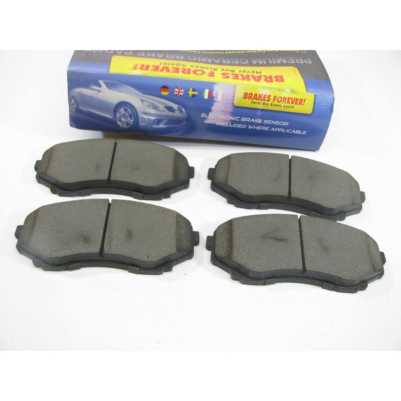 Brakes Forever PD1038 Ceramic Front Disc Brake Pads For 2002-2006 Mazda MPV
