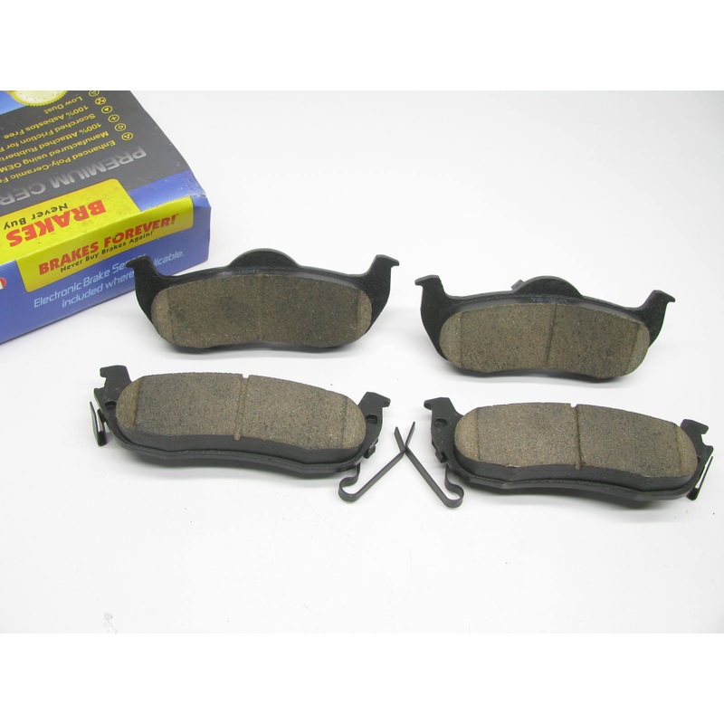 Brakes Forever PD1041 Premium Ceramic Disc Brake Pads - Rear