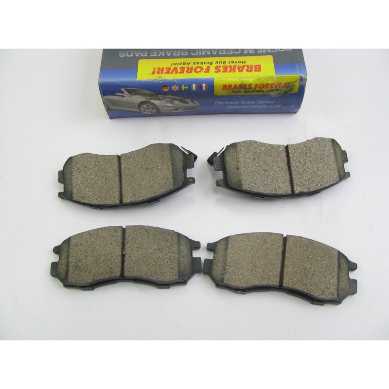 Brakes Forever PD484 Ceramic Disc Brake Pad Set - Front