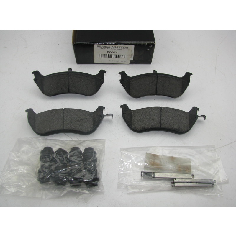Brakes Forever PD674 Rear Brake Pads 1996-02 Crown Victoria 96-97 Grand Marquis