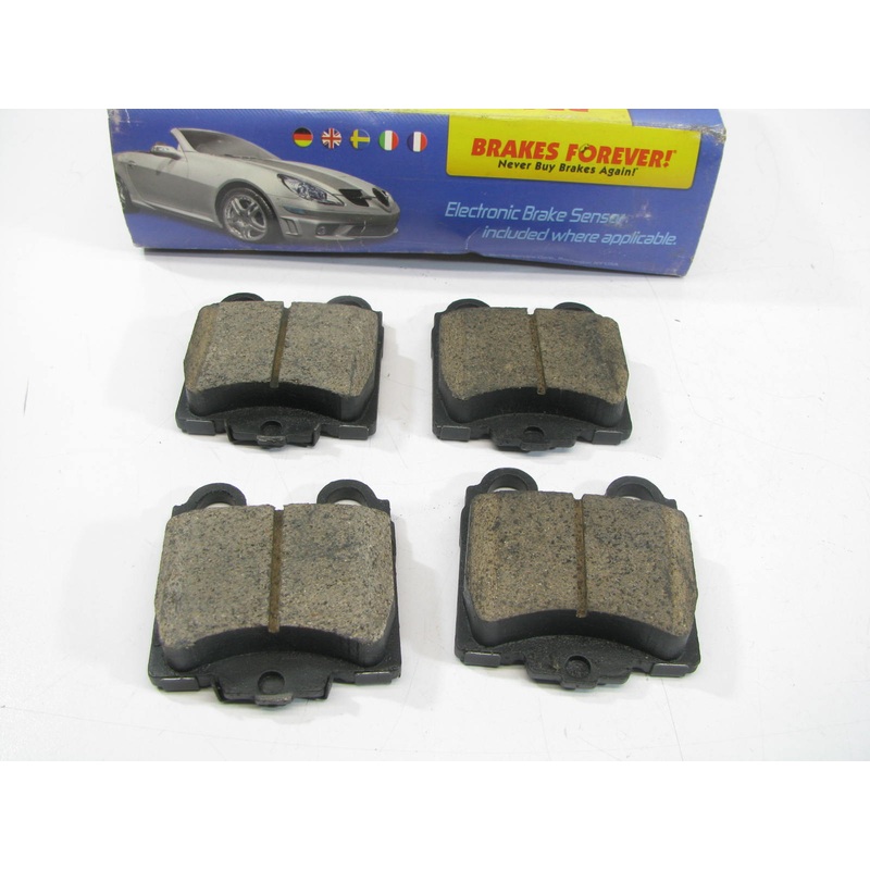Brakes Forever PD771 Ceramic Disc Brake Pad Set - Rear
