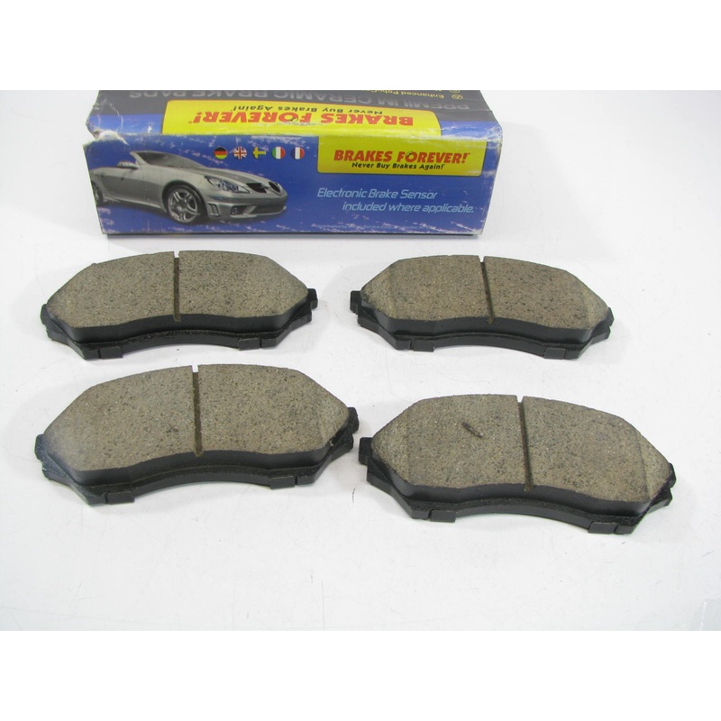 Brakes Forever PD798 Front Ceramic Brake Pads For 1999-2002 Mazda Protege