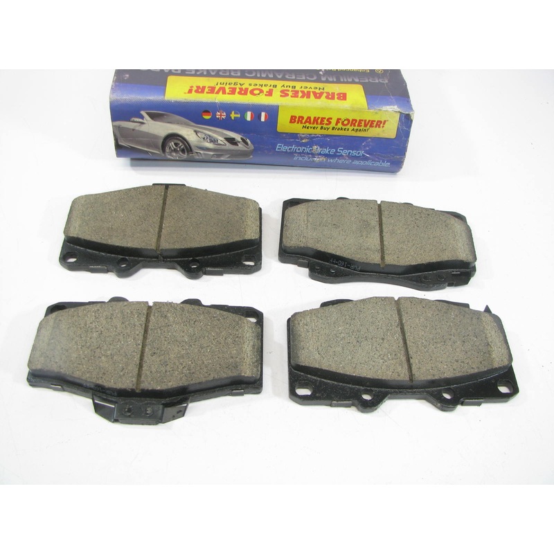 Brakes Forever PD799 Front Ceramic Brake Pads For 1998-2003 Toyota Tacoma