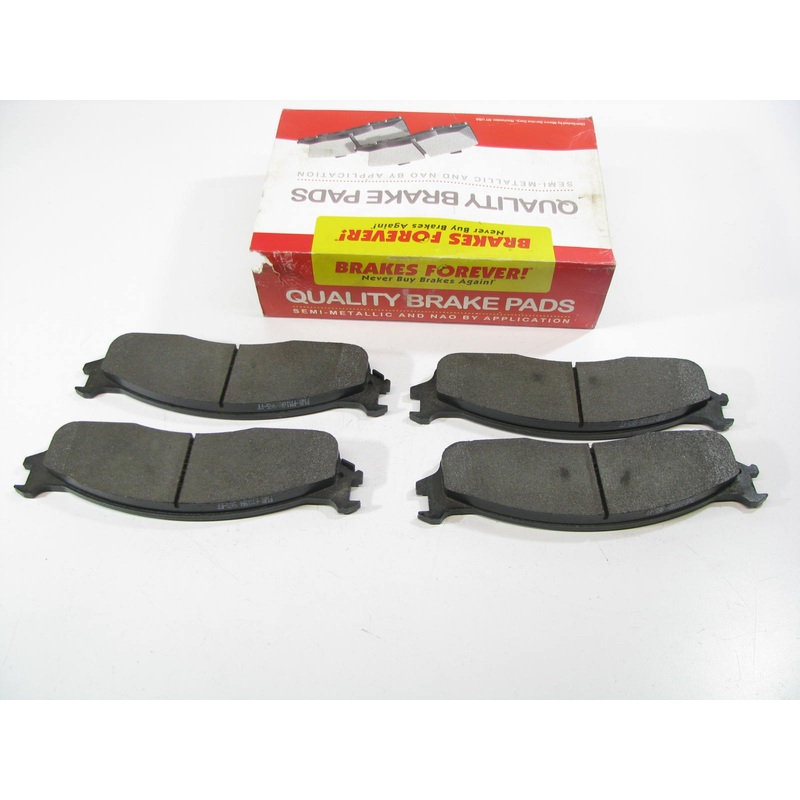 Brakes Forever ZX965 Semi-Metalli Disc Brake Pad Set - Front