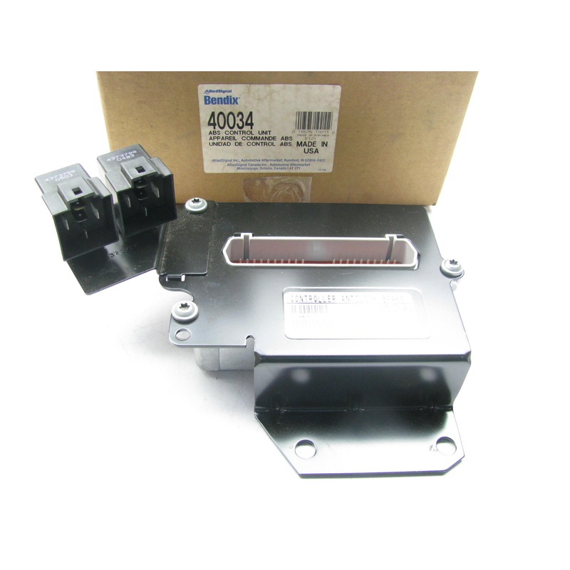Bendix 40034 Anti-lock Brake ABS System Brake Control Module ECU W/ 2 Relays