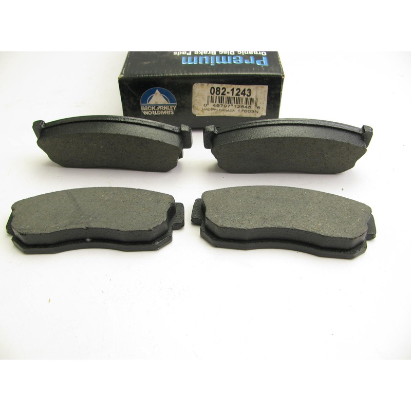 Beck Arnley 082-1243 Front Disc Brake Pads -