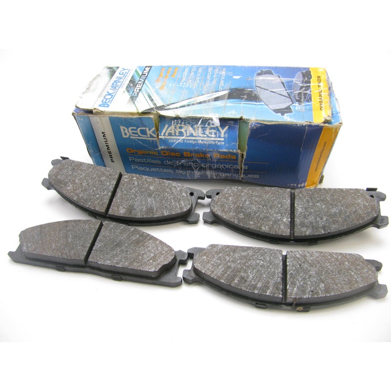 Beck Arnley 082-1296 Front Brake Pads - Organic For 1998-2004 Nissan Frontier