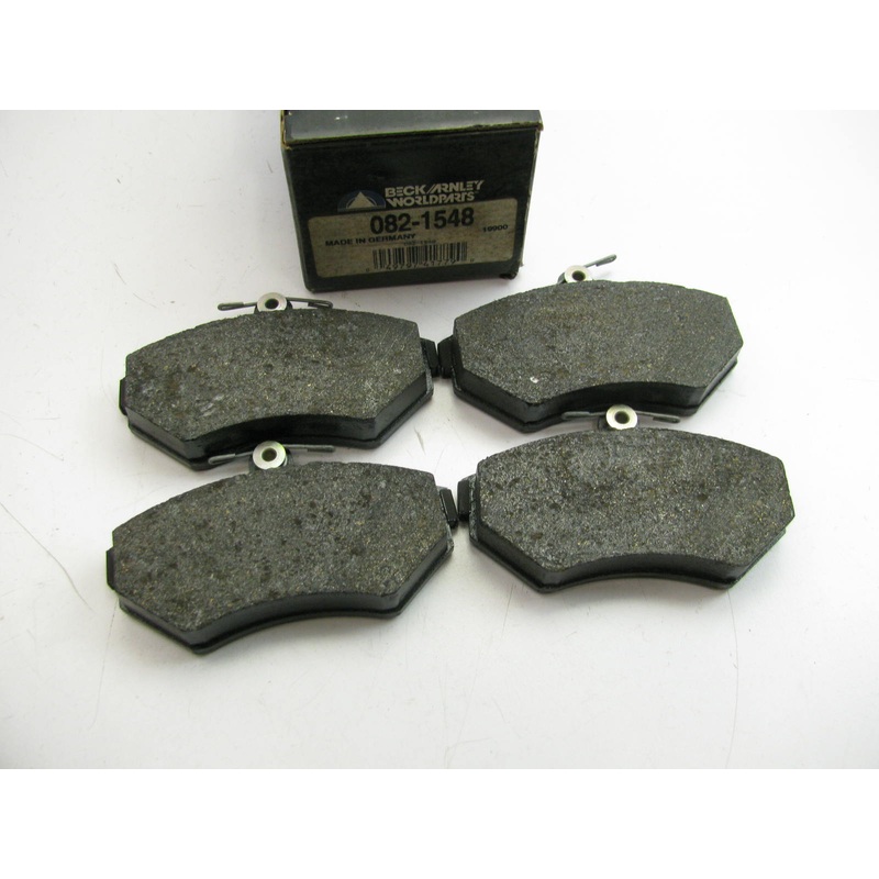 Beck Arnley 082-1548 Front Disc Brake Pad Set - Semi-Metallic