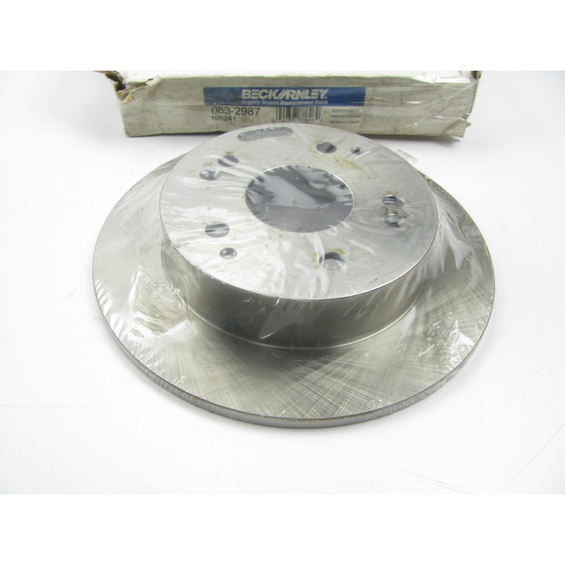 Beck Arnley 083-2987 REAR Disc Brake Rotor For 2004-2005 Honda Civic