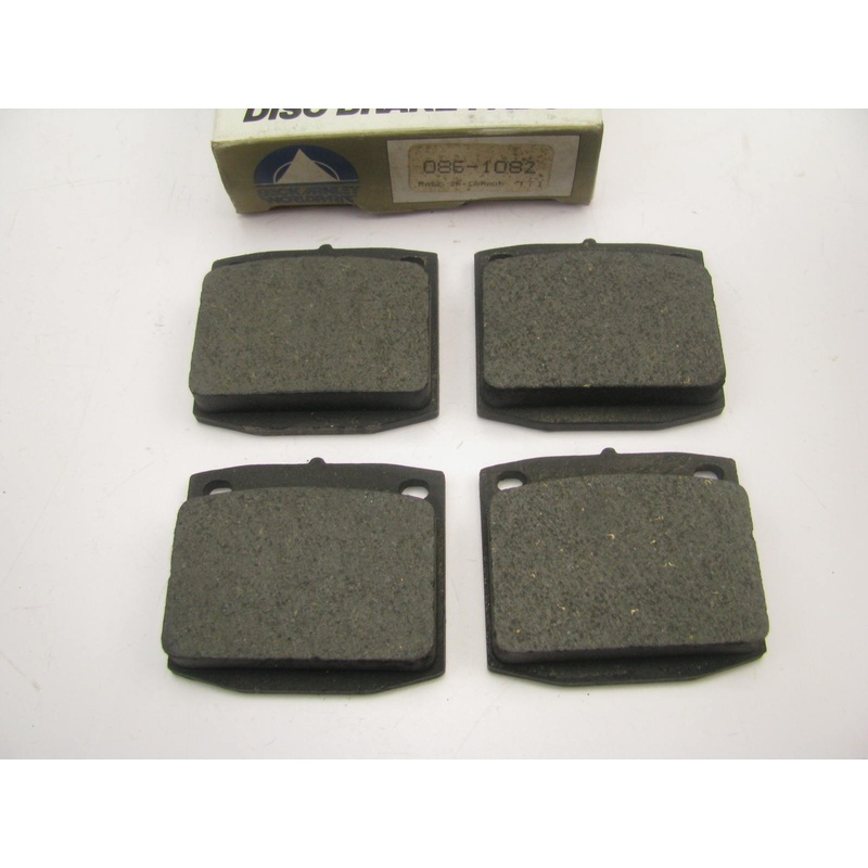 Beck Arnley 086-1082 Front Disc Brake Pad Set - Organic For 78-81 Nissan 510