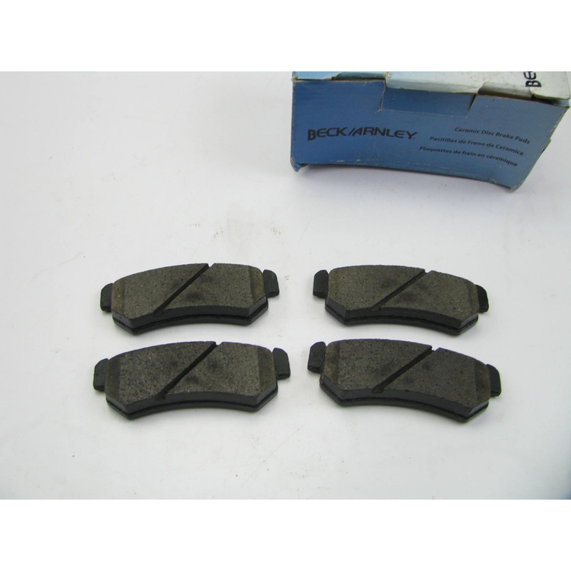 Beck Arnley 086-1729C Rear Disc Brake Pad Set - Ceramic