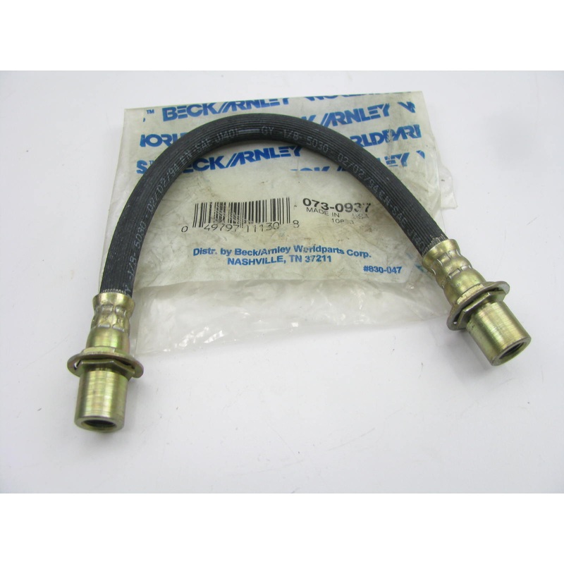 Beck Arnley 073-0937 Front Upper Brake Hose 1970-79 Toyota Corolla 71-81 Celica