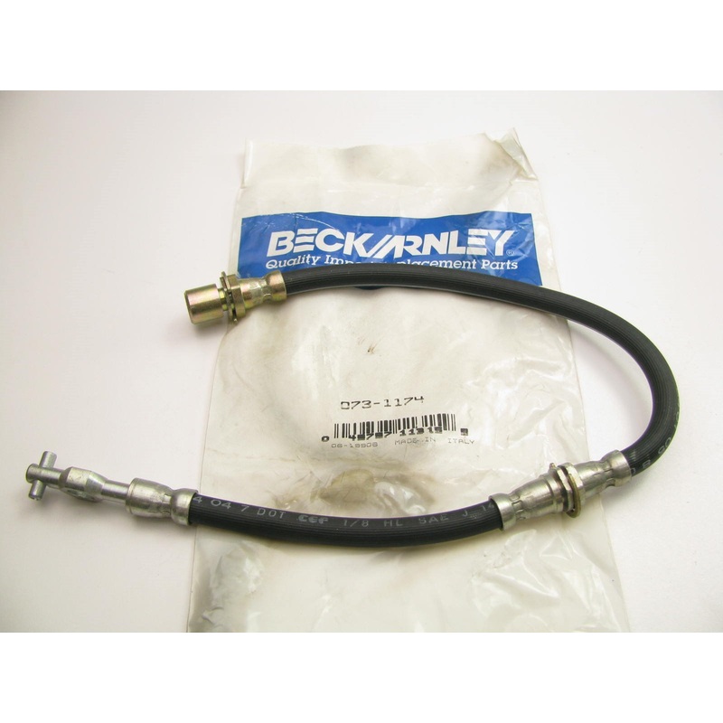 Beck Arnley 073-1174 FRONT Brake Hose - 84-88 Corolla, 86-88 Celica, 85-88 Nova