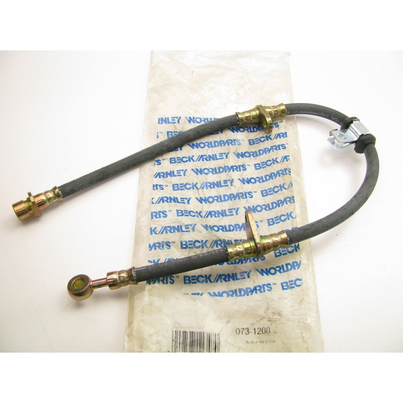 Beck Arnley 073-1208 FRONT Left Brake Hose For 1986-1989 Accord 2.0L