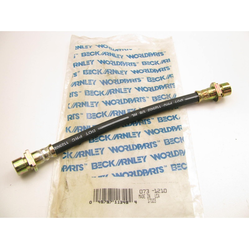 Beck Arnley 073-1210 REAR Brake Hydraulic Hose 1984-1986 Accord, 1984-1987 Civic