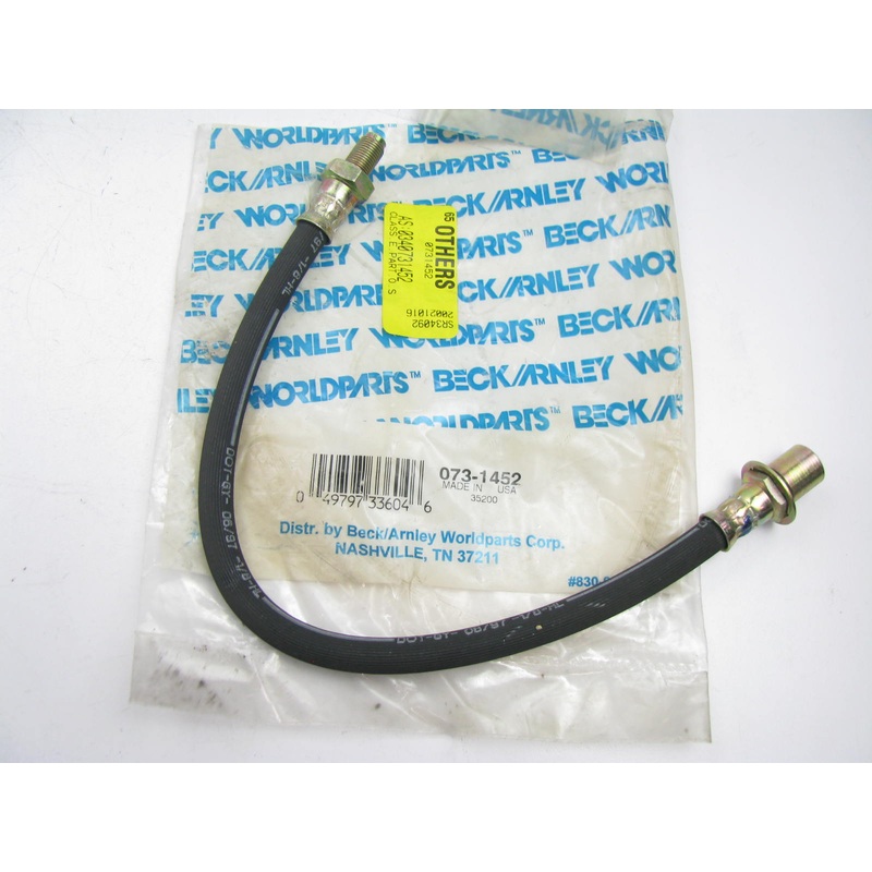 Beck Arnley 073-1452 Brake Hydraulic Hose - Rear / Front