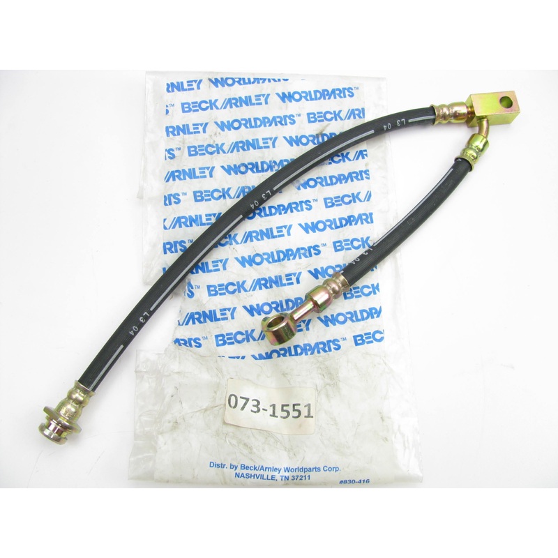 Beck Arnley 073-1551 Front Left Brake Hose For 1993-97 Infiniti J30 1997-01 Q45