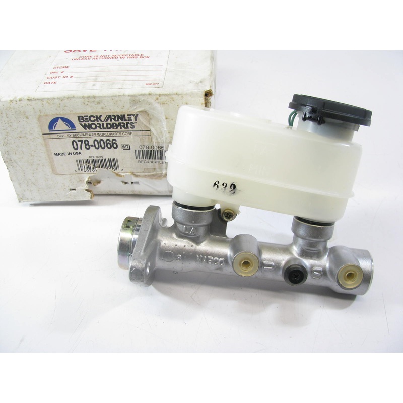 Beck Arnley 078-0066 Reman Brake Master Cylinder With Reservoir