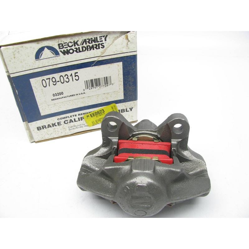 Beck Arnley 079-0315 Reman Rear Left Brake Caliper 1974-1978 Mercedes-Benz 230
