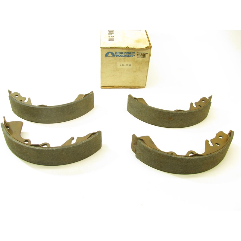 Beck Arnley 081-0549 Relined Rear Brake Shoes 1974-1978 Mazda RX-4 1976 RX-3