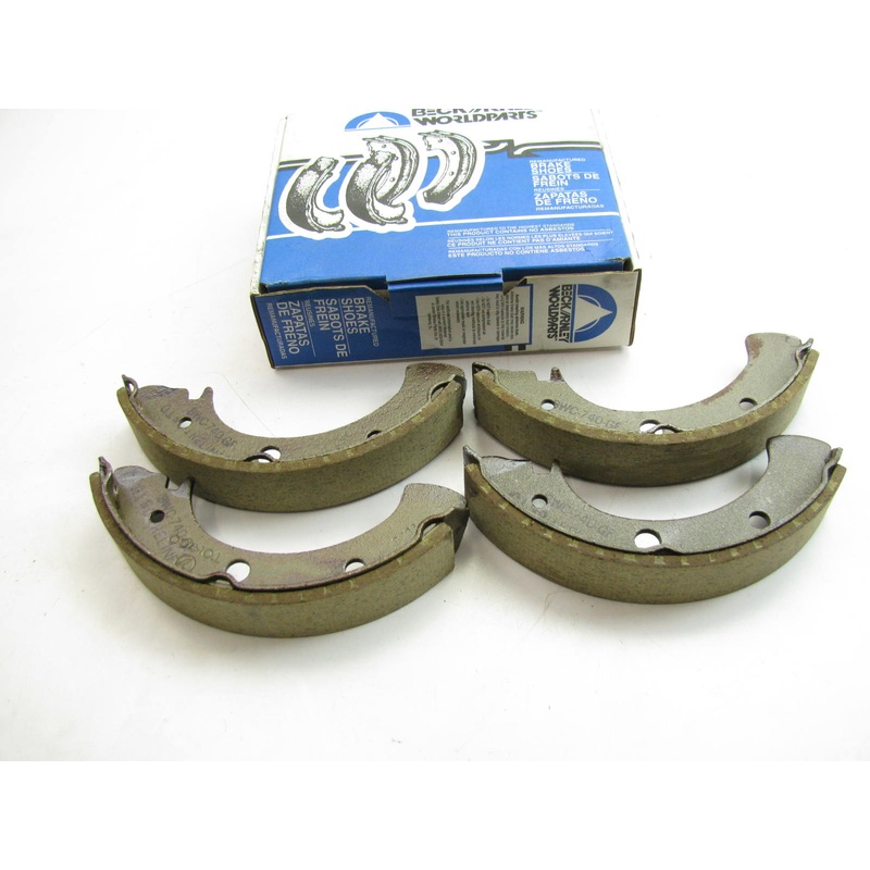 Beck Arnley 081-0804 Relined Rear Drum Brake Shoes