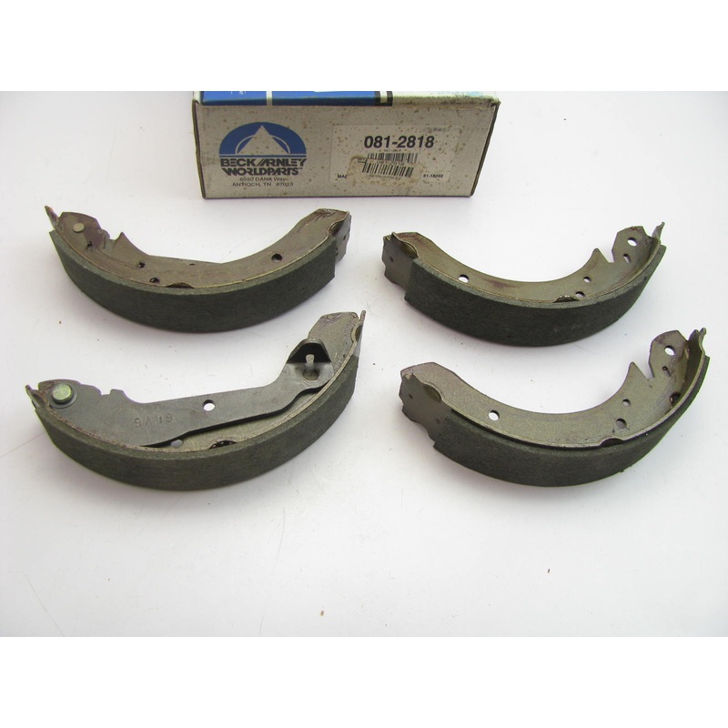 Beck Arnley 081-2818 Rear Brake Shoes For 1989-98 Hyundai Sonata