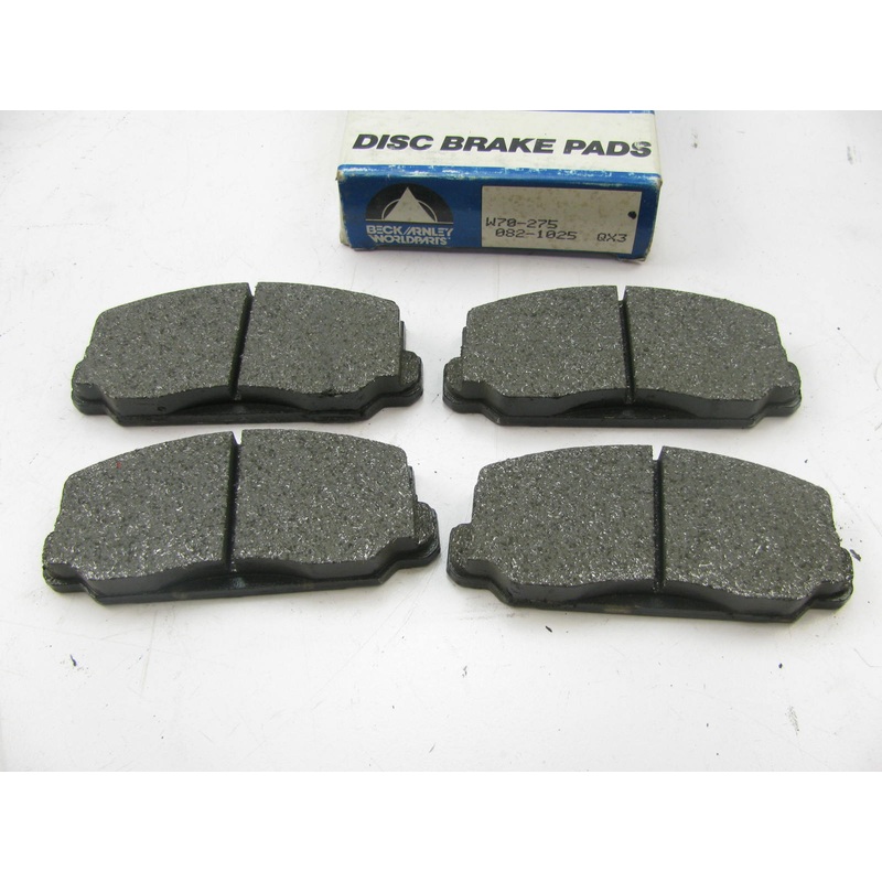 Beck Arnley 082-1025 Front Disc Brake Pad Set 1976-81 Honda Accord 1980-82 Civic