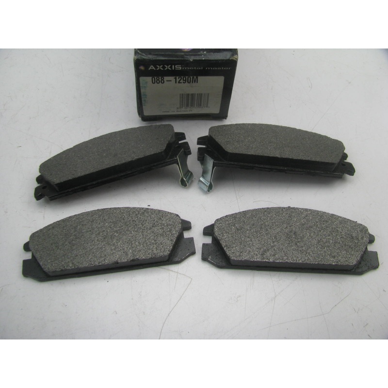 Axxis 088-1290M Semi-Metallic Front Disc Brake Pad Set For 86-89 Accord, Integra
