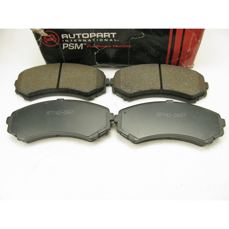 Autopart International 1402-69698 Semi-Metallic Disc Brake Pads - Front