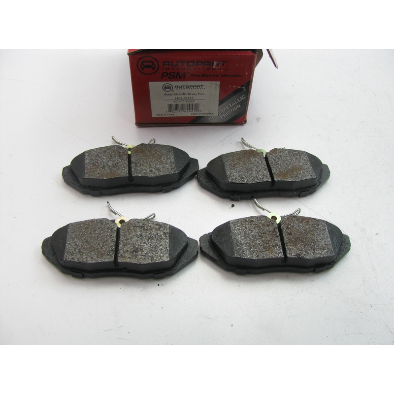 Autopart International 1402-69945 Rear Disc Brake Pad Set - Semi-Metallic